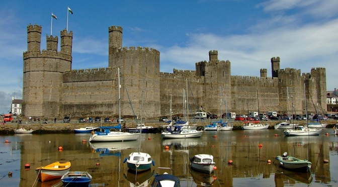Caernarfon – “najwspanialszy zamek jaki widziało ludzkie oko”