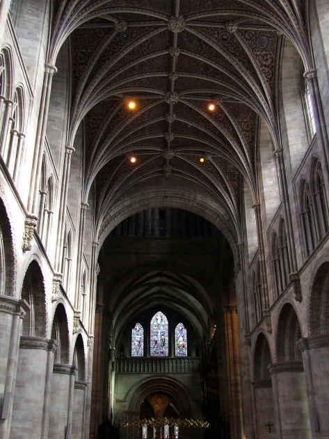 Wnętrze herefordzkiej Katedry